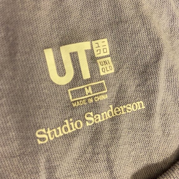 Uniqlo x Studio Sanderson Embroidered T-Shirt - Picture 4 of 5